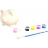 Keramická pokladnička prasiatko na vymaľovanie (8 ks)