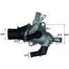 Termostat chladenia MAHLE ORIGINAL TI 158 83 (TI15883)