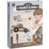Little Dutch Knižka s magnetmi Jim Doprava