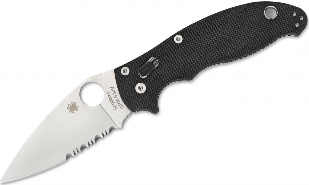 Spyderco Manix2 G-10 CombinationEdge C101GPS2