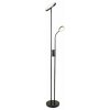RABALUX 3240 Ophus stojanové svietidlo LED V1800mm 23W/360lm, 4,5W/360lm 3000K matná čierna, stmievateľné
