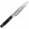KANETSUGU nôž Utility PRO-M Saiun VG-10 Damascus 12 cm
