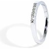 Blink-Blink Jemný diamantový prsteň z bieleho zlata 0.05 ct 1312BDG