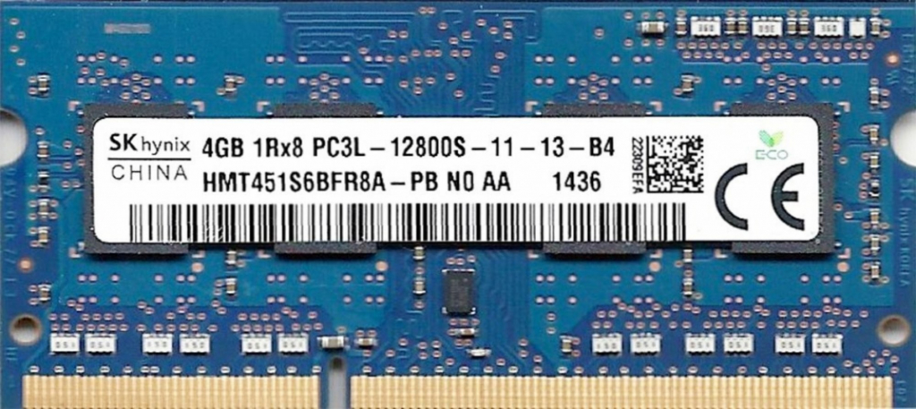 Hynix DDR3L 4GB 1600MHz CL11 HMT451S6DFR8A-PB
