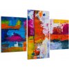 Moderný abstraktný obraz na stenu (Obraz 90x60cm)