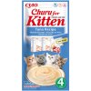 Inaba Churu Kitten cat tuniak maškrta pre mačiatka 4tuby 56g