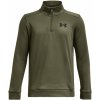 Detská funkčná mikina cez hlavu Under Armour ARMOUR FLEECE 1/4 ZIP K zelená 1373559-390 - YL