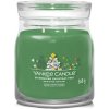YANKEE CANDLE Signature Vonná sviečka stredná 2 knôty Shimmering Christmas Tree 368 g