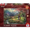 SCHMIDT Puzzle Mulan: Květy lásky 1000 dílků