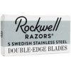 Rockwell Razor Swedish Stainless steel žiletky 5 ks