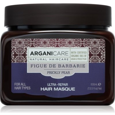 Arganicare Prickly Pear Ultra-Repair Hair Masque maska pre suché a poškodené vlasy 500 ml