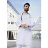 KARLOWSKY Pánsky lekársky a laboratórny plášť Basic s klopovým golierom Farba: Biela, Veľkosť: S