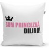 Sablio Vankúš Som princezná, dilino!: 40x40 cm