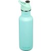 Nerezová fľaša Klean Kanteen Classic 27oz (w / Sport Cap) - Pastel Turquoise 800 ml uni