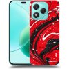 Picasee silikónový čierny obal pre Honor 400 Lite 5G - Red black
