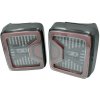 Sada LED zadných svetiel, Čistý, EÚ, Jeep Wrangler JL, serie Scorpion