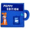 Didaktická hračka PIQIPI Detská texilná knižka Quiet Book, Dog (703856894945)