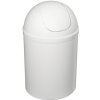 Aqualine 20309 odpadkový kôš výklopný, 5 l, plast, biely