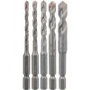 BOSCH BOSCH 2608589528 - 5-diel. súprava vrtákov na dlaždice a obkladačky HEX-9 Ceramic