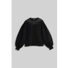 MIKINA KARL LAGERFELD FAN LACE SWEATSHIRT BLACK