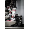 Sk8erboy Tubesocks, biele bavlnené ponožky bez päty