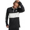 Tričko Burton Midweight Rugby true black/stout white M 24 - Odosielame do 24 hodín