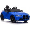 LEAN CARS Elektrické autíčko BMW M4 -modré - 2x45W- BATÉRIA - 12V14Ah - 2025