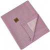 Eko deka bambusová s velúrovou podšívkou Lilac