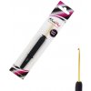 KnitPro Aluminium zlatý hliníkový háčik s rúčkou 2mm