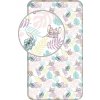 Jerry Fabrics Prestieradlo Lilo and Stitch Leaves 90x200x25