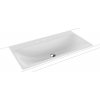 Kaldewei Silenio umývadlo 90x46 cm obdĺžnik vstavané umývadlo biela 907806273001