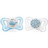 Chicco Physio Light silikon nočný chlapec 2 ks V001525
