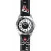 CLOCKODILE CWB0110 - Svietivé čierne chlapčenské hodinky ICE HOCKEY