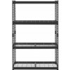 Kovový úložný regál 152,4 x 50,8 x 152,4 cm, max. nosnosť 1089 kg na policu