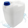 BEZFAREBNÝ KANISTER 20 L NA PALIVO, OLEJ, VODU, TEKUTINY SZEROKI WLEW 61MM