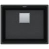 Franke Kubus 2 Pro KNG PRO 110-52 Granitový drez pod pracovnú dosku, onyx 125.0757.349