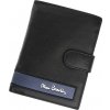 Pierre Cardin CB TILAK26 326A RFID čierna pánska peňaženka z hovädzej kože 9,8 x 13 x 2,5 cm