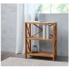 Furniria Dizajnový regál Walworth 87 cm prírodný dub