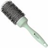 Hairway Organica okrúhla kefa z organického materiálu s nylonovými štetinami zelená 07157-23 43 mm