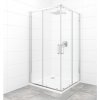 Sprchový kút štvorec 100x100 cm SAT TEX SATBKTEXQ100CRT