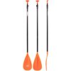 Pádlo JOBE ALUMINIUM SUP ORANGE 3-PIECE - oranžové