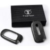 Kľúčenka T-carbon pre Dodge Jeep a podobné, čierna