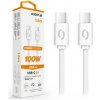 Aligator DATKP47 Dátový POWER 5A USB-C - USB-C, 100W, 1,5m, bílý
