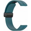 Silikónový remienok Ricardo 22 mm (pre Huawei Watch GT 4, 5), zelený, rýchloupínací