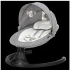 Kidwell Elektrické hojdacie kreslo 2v1 LUXI Dark Melange/Black