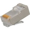 Konektor RJ45 CAT6 STP 8p8c na drôt, 100ks KRJS45/6SLD