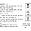 Sada bitov YATO 42 ks box RIBE TORX TAMPERPROOF