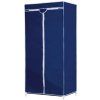 ALPINA Textilná šatníková skriňa 75x50x160cm tmavo modrá ED-208328