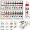 VEĽKÁ SÚPRAVA AKRYLOVÝCH FARIEB 24 × 12 ML – UMELECKÁ PALETA