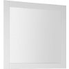 Aqualine Favolo - Zrkadlo, 80x80 cm, matná biela FV080